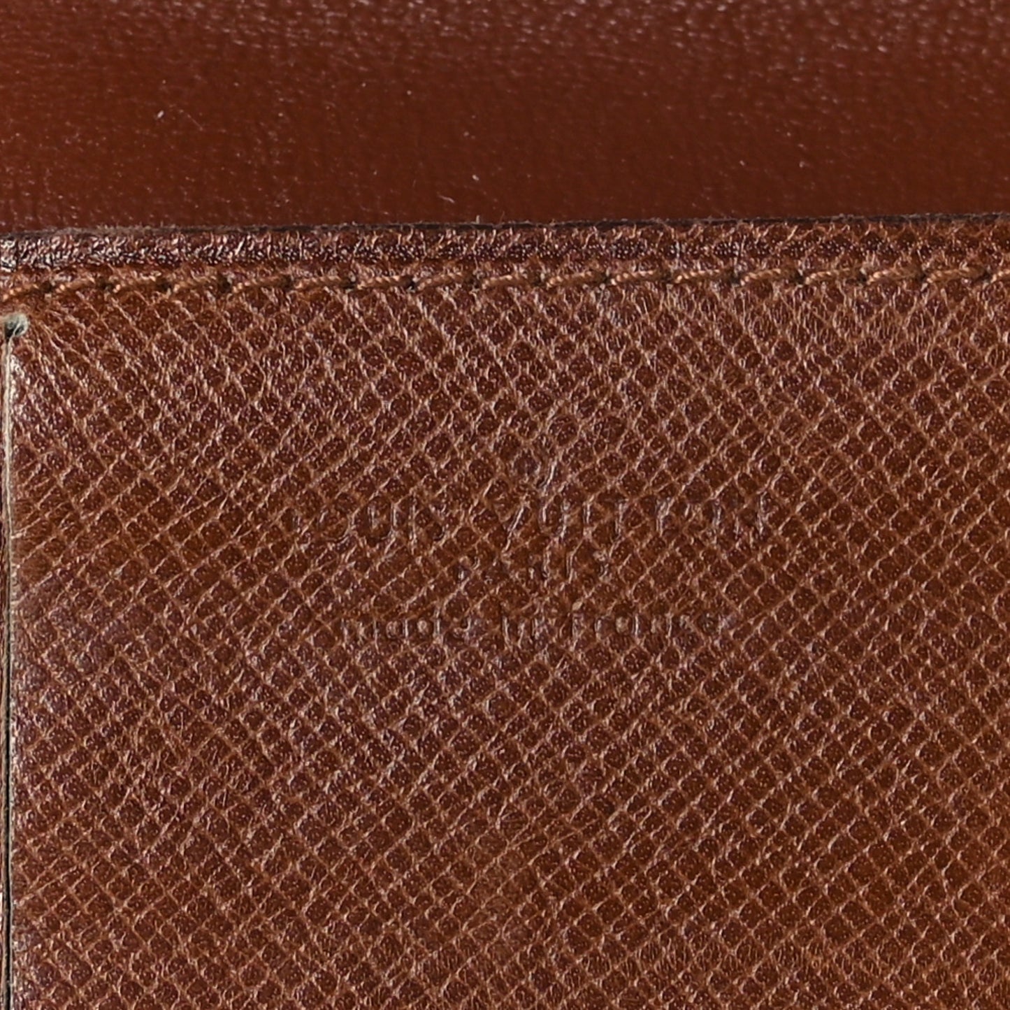 Monogram Checkbook Wallet