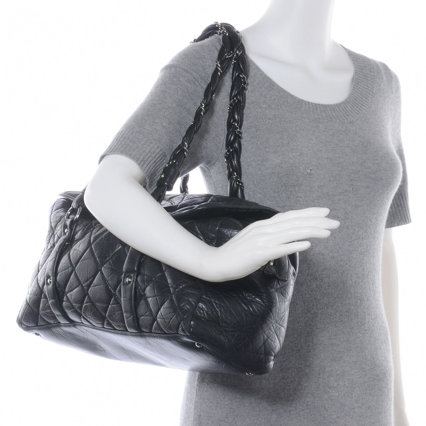 Ligne Large Duffel Bag Black