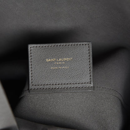 Saint Laurent Calfskin Large Shopping Tote Earth 8 of 12