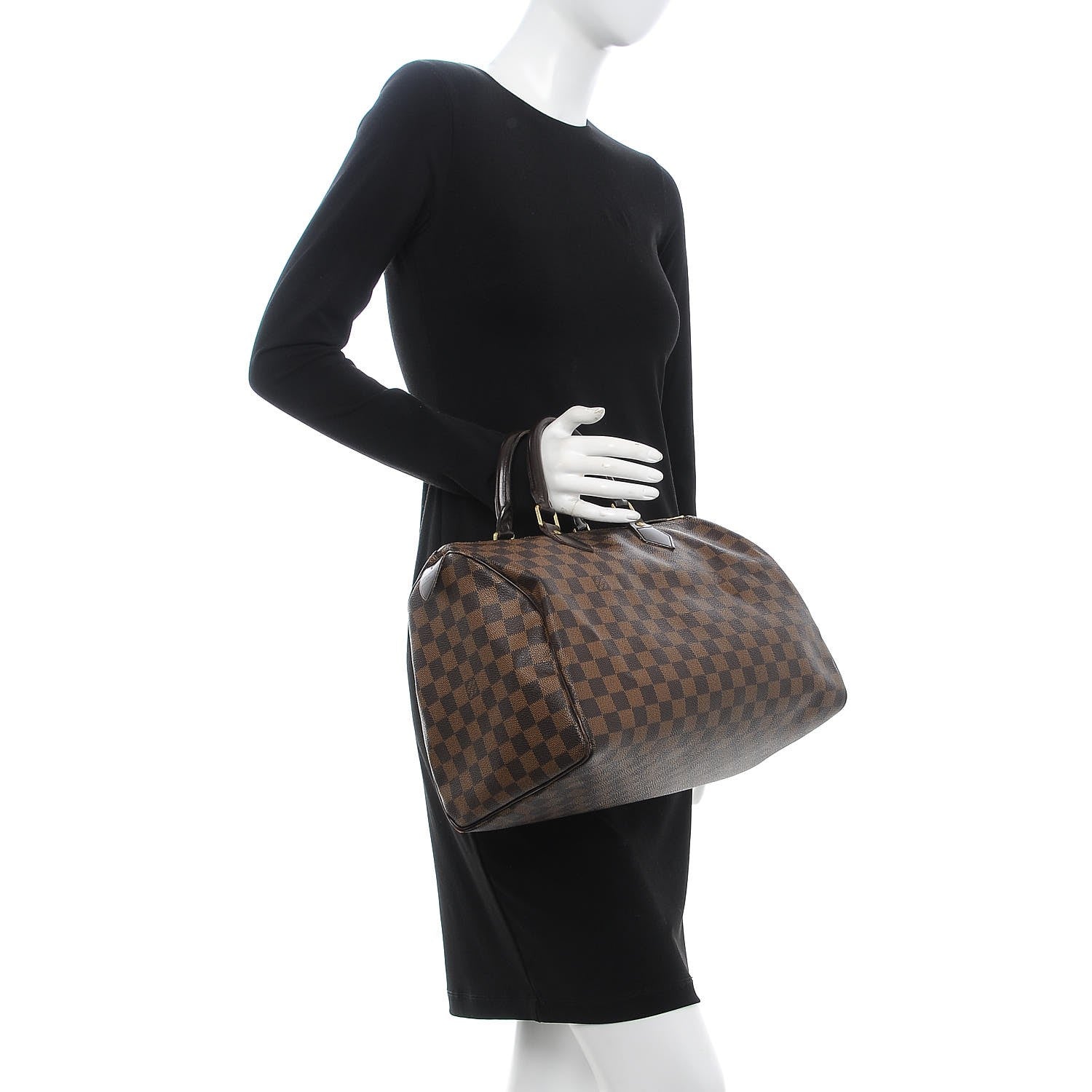 Louis Vuitton Damier Ebene Speedy 35 2 of 16