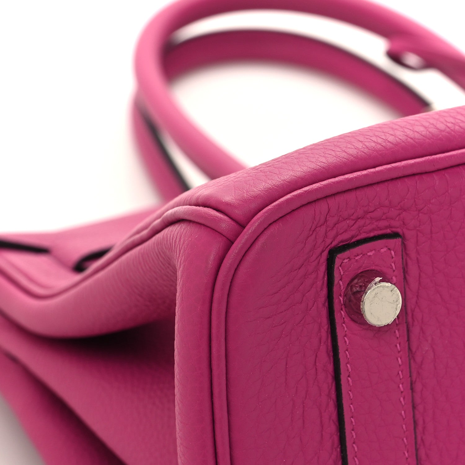 Hermes Togo Birkin 30 Rose Pourpre 9 of 12