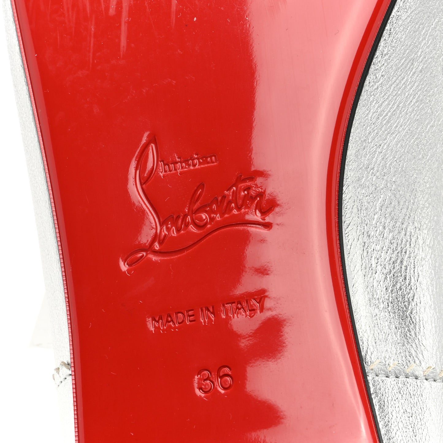Nappa Mamadrague Flats 36 Silver