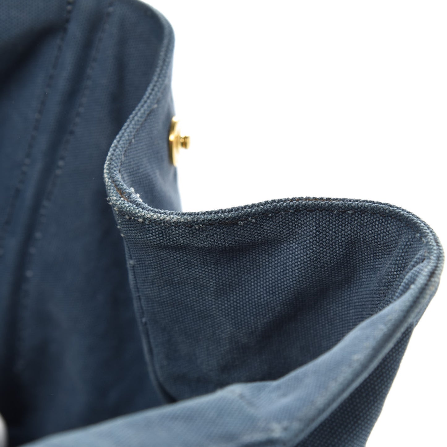 Canvas Canapa Logo Tote Blue