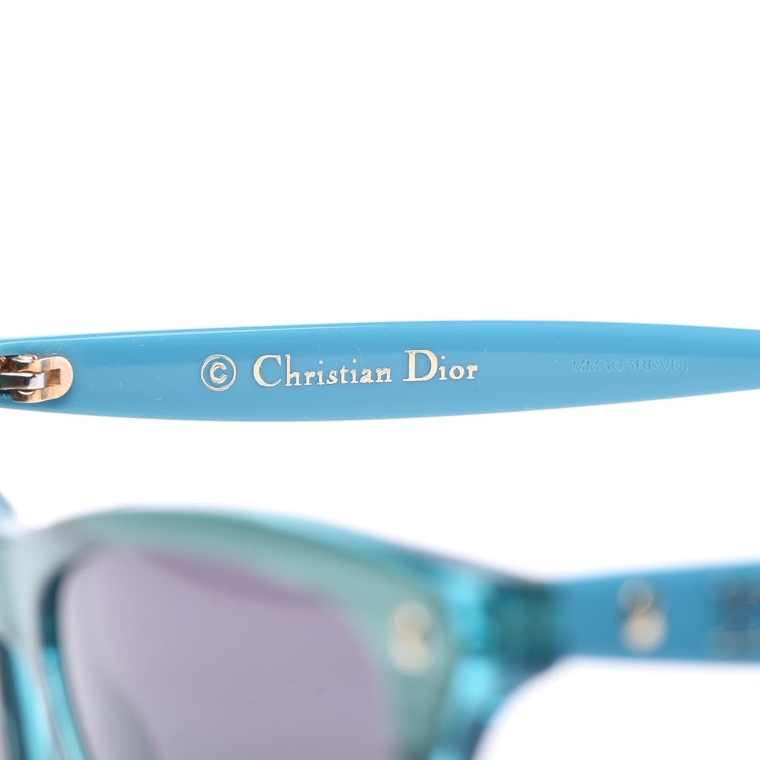 Christian Dior Les Marquises Hatuta Sunglasses Turquoise 5 of 8
