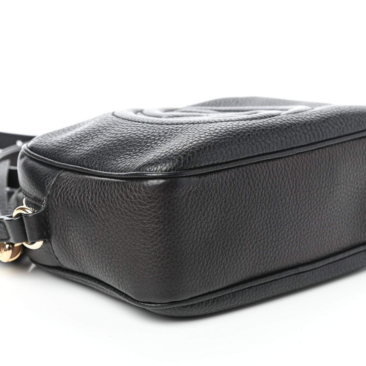 Gucci Pebbled Calfskin Small Soho Disco Bag Black 7 of 8