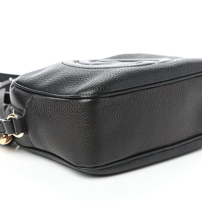 Gucci Pebbled Calfskin Small Soho Disco Bag Black 7 of 8