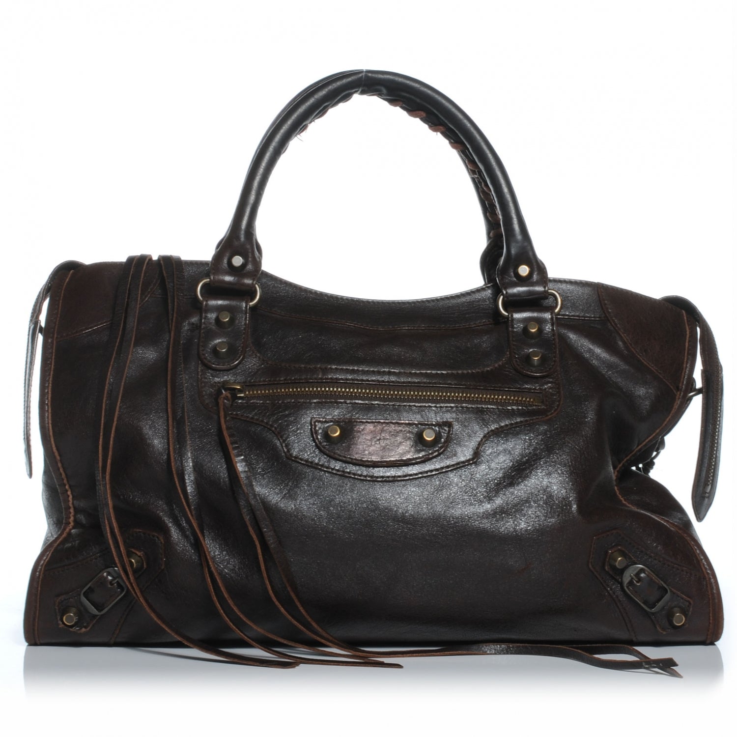Balenciaga Chevre City Chocolate 1 of 7