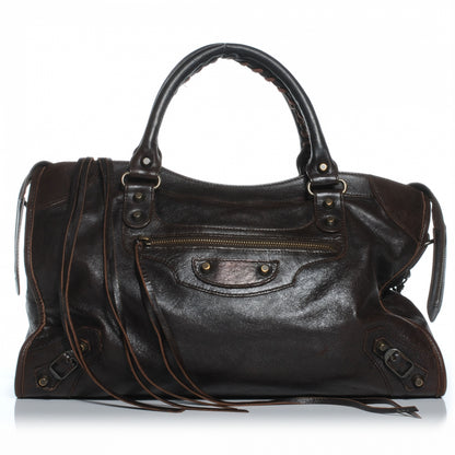 Balenciaga Chevre City Chocolate 1 of 7