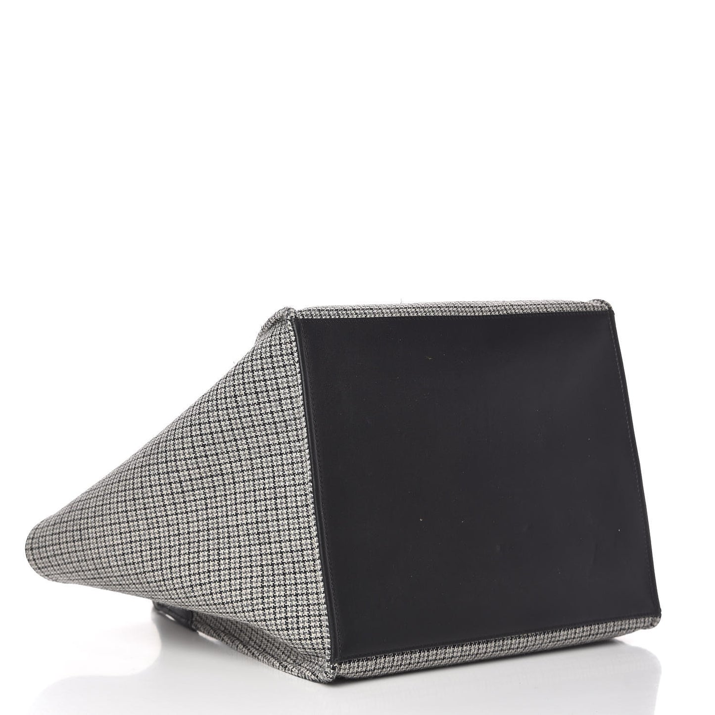 Tweed Smooth Calfskin Medium Big Bag Black