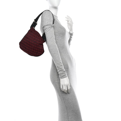 Fendi Zucchino Oyster Red Black 2 of 9