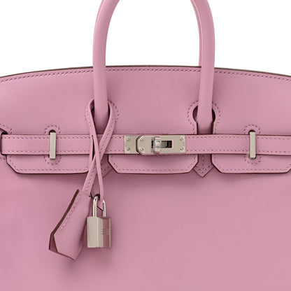 Hermes Swift Birkin 25 Mauve Sylvestre 8 of 12