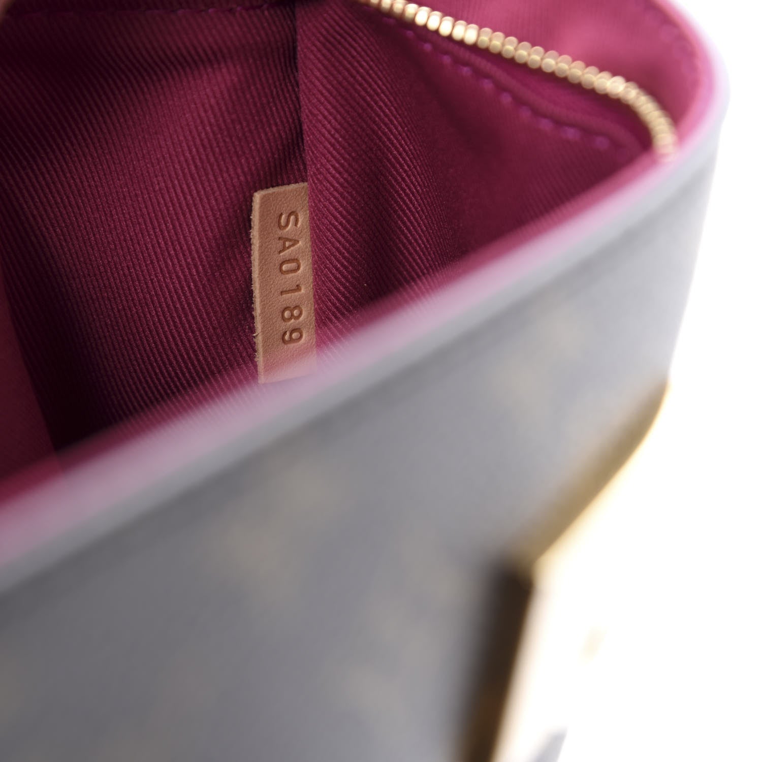 Louis Vuitton Monogram Cluny BB Bordeaux Fuchsia 9 of 10