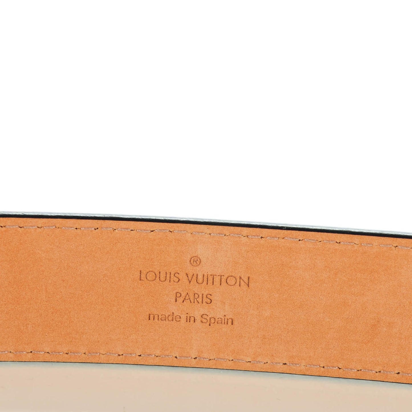 Epi LV Initiales Belt 85 34 Indigo