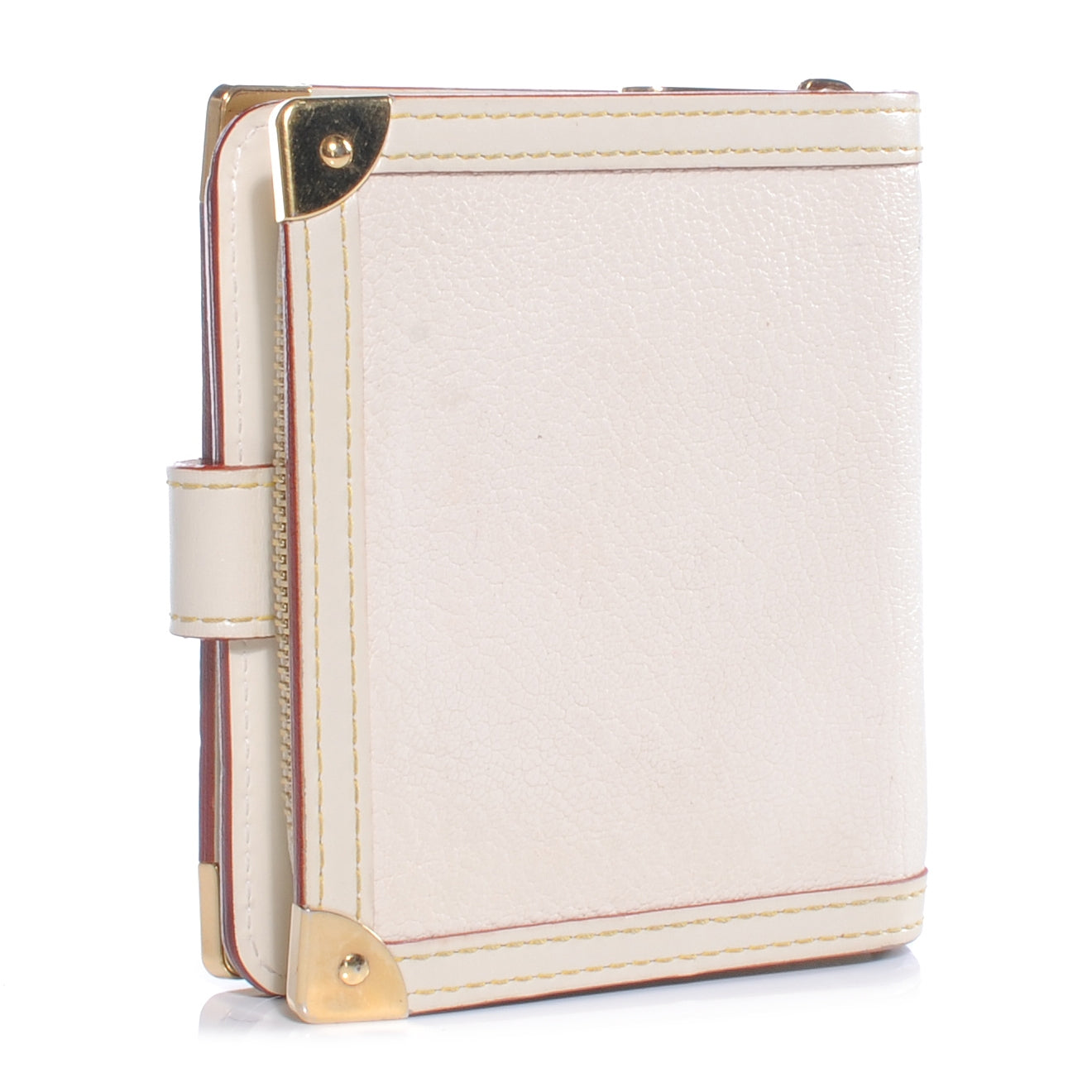 Suhali Compact Zipped Wallet White
