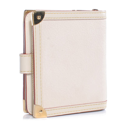 Louis Vuitton Suhali Compact Zipped Wallet White 3 of 7