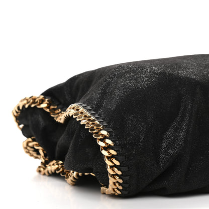 Stella McCartney Shaggy Deer Falabella Fold Over Tote Black 10 of 11