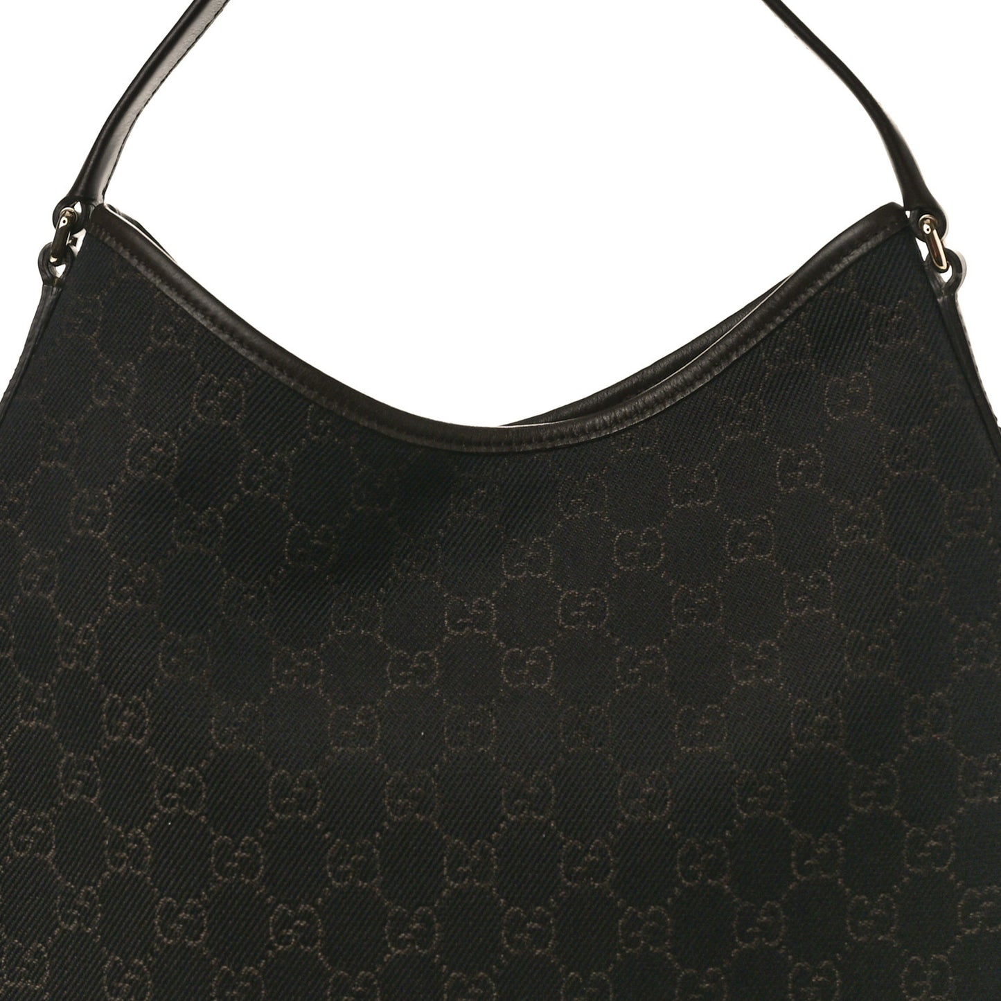 Monogram Medium New Britt Hobo Dark Brown