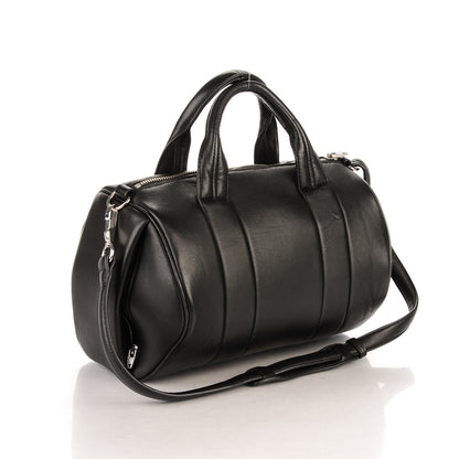 Alexander Wang Neoprene Lambskin Rocco Black Resin Hardware 3 of 7