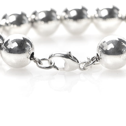 Tiffany Sterling Silver 10mm HardWear Ball Bracelet 4 of 6