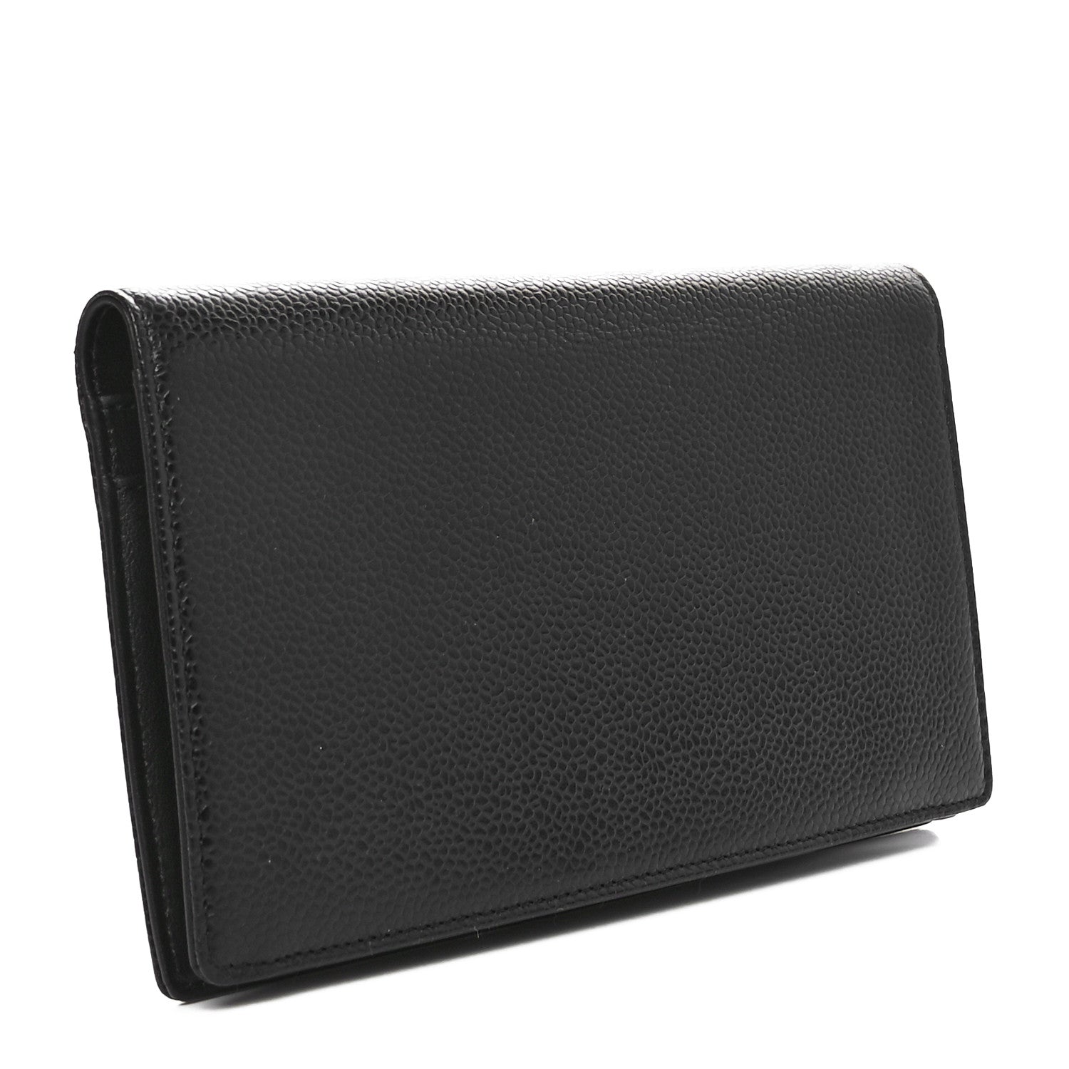 Chanel Caviar Timeless CC Yen Wallet Black 3 of 10