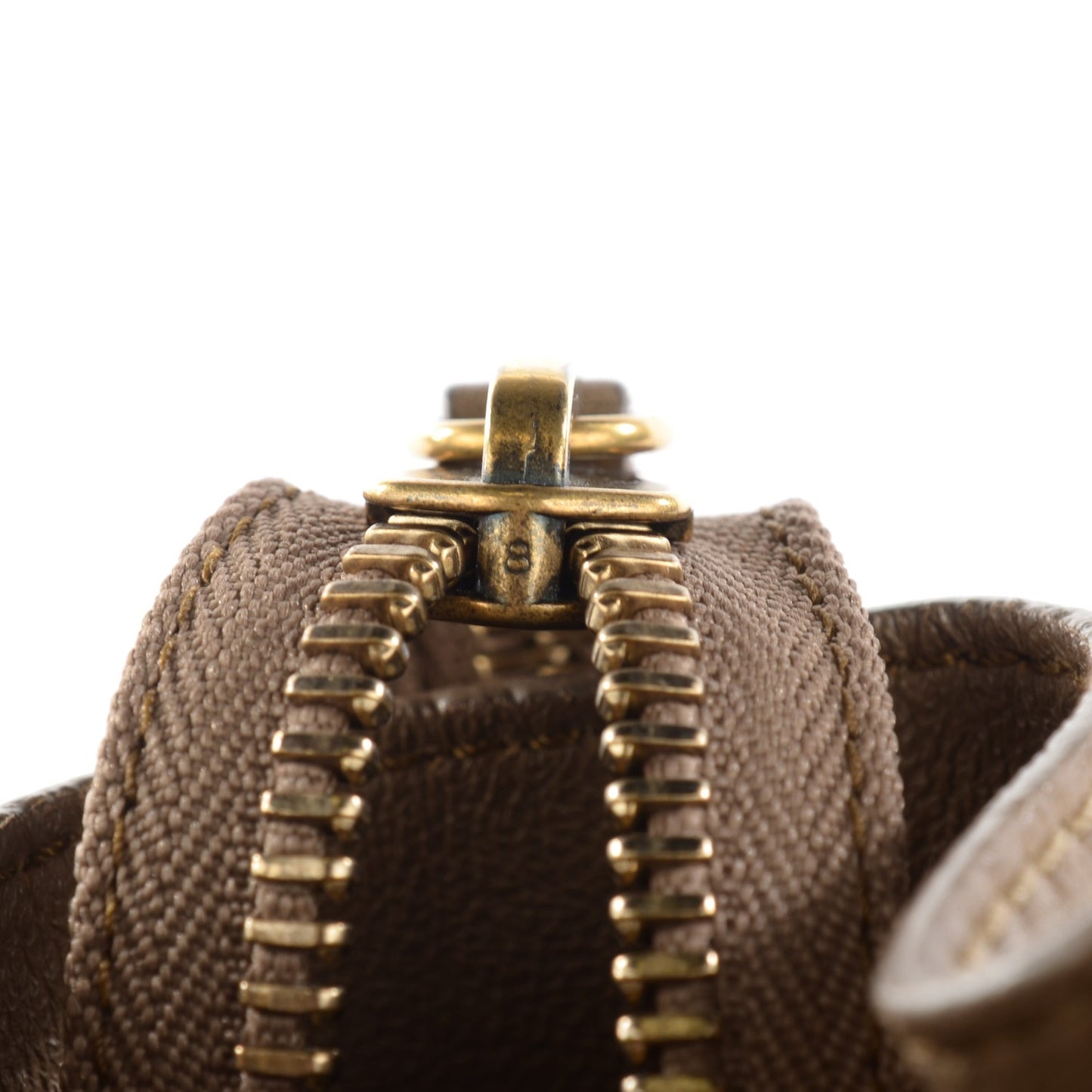 Smooth Calfskin Micro Luggage Camel