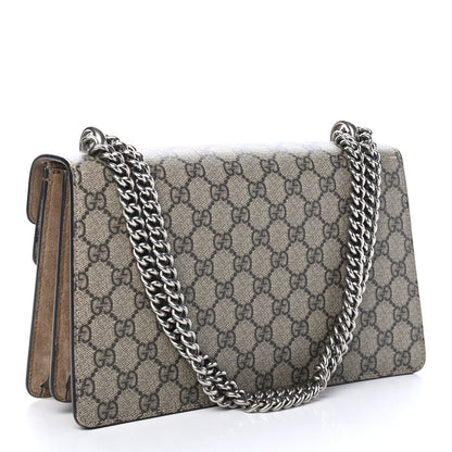 Gucci GG Supreme Monogram Small Dionysus Shoulder Bag Taupe 3 of 10