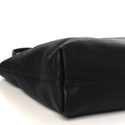 Prada Vitello Daino Shopping Tote Black 6 of 7