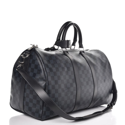 Louis Vuitton Damier Cobalt Keepall Bandouliere 45 3 of 7