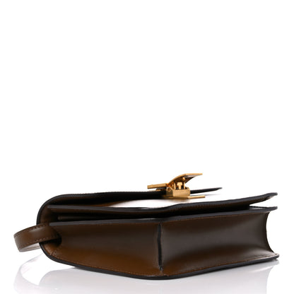 Celine Box Calfskin Teen Classic Box Flap Bag Camel 4 of 10