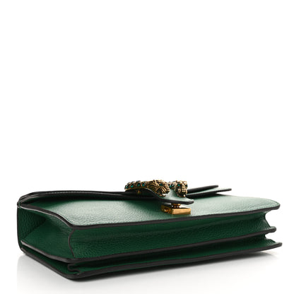 Gucci Pebbled Calfskin Small Dionysus Shoulder Bag Emerald 4 of 14