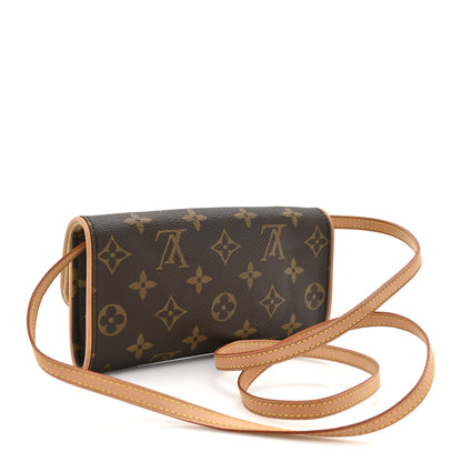 Louis Vuitton Monogram Pochette Twin PM 3 of 10