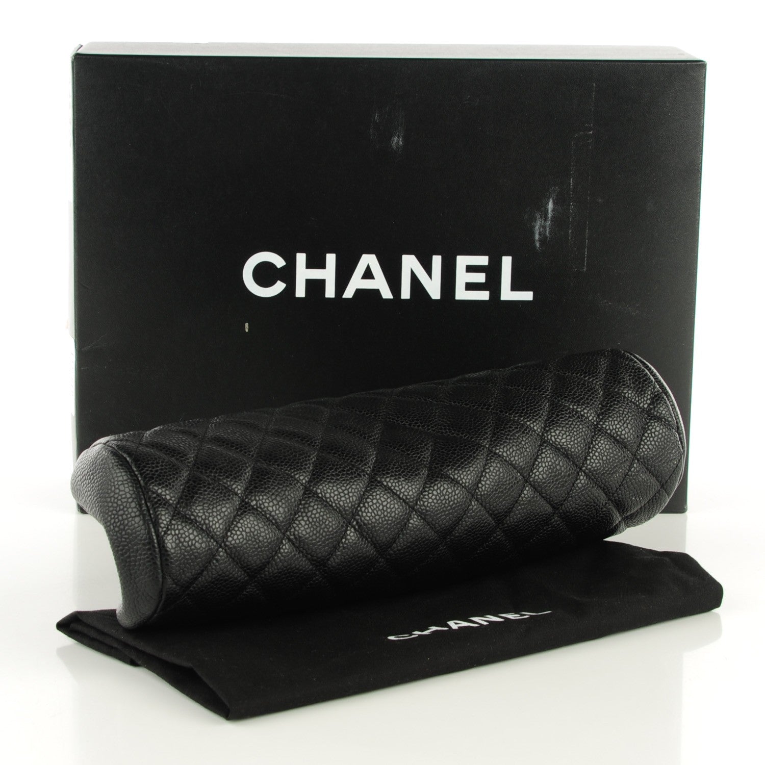 Chanel Caviar Quilted Timeless Clutch Black 4 of 7
