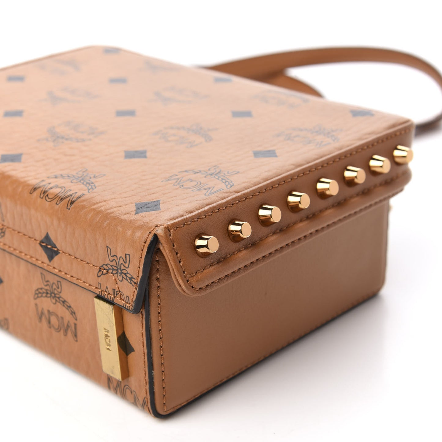 Visetos Small Berlin Crossbody Cognac