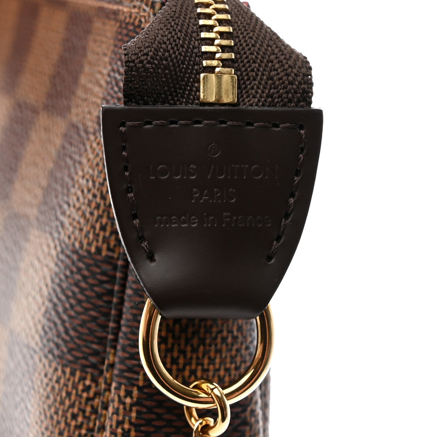 Louis Vuitton Damier Ebene Mini Pochette Accessories 6 of 8