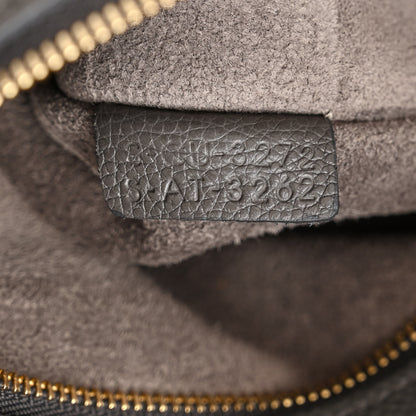 Celine Soft Grained Calfskin Small Belt Cabas Phantom Medium Grey 7 of 10