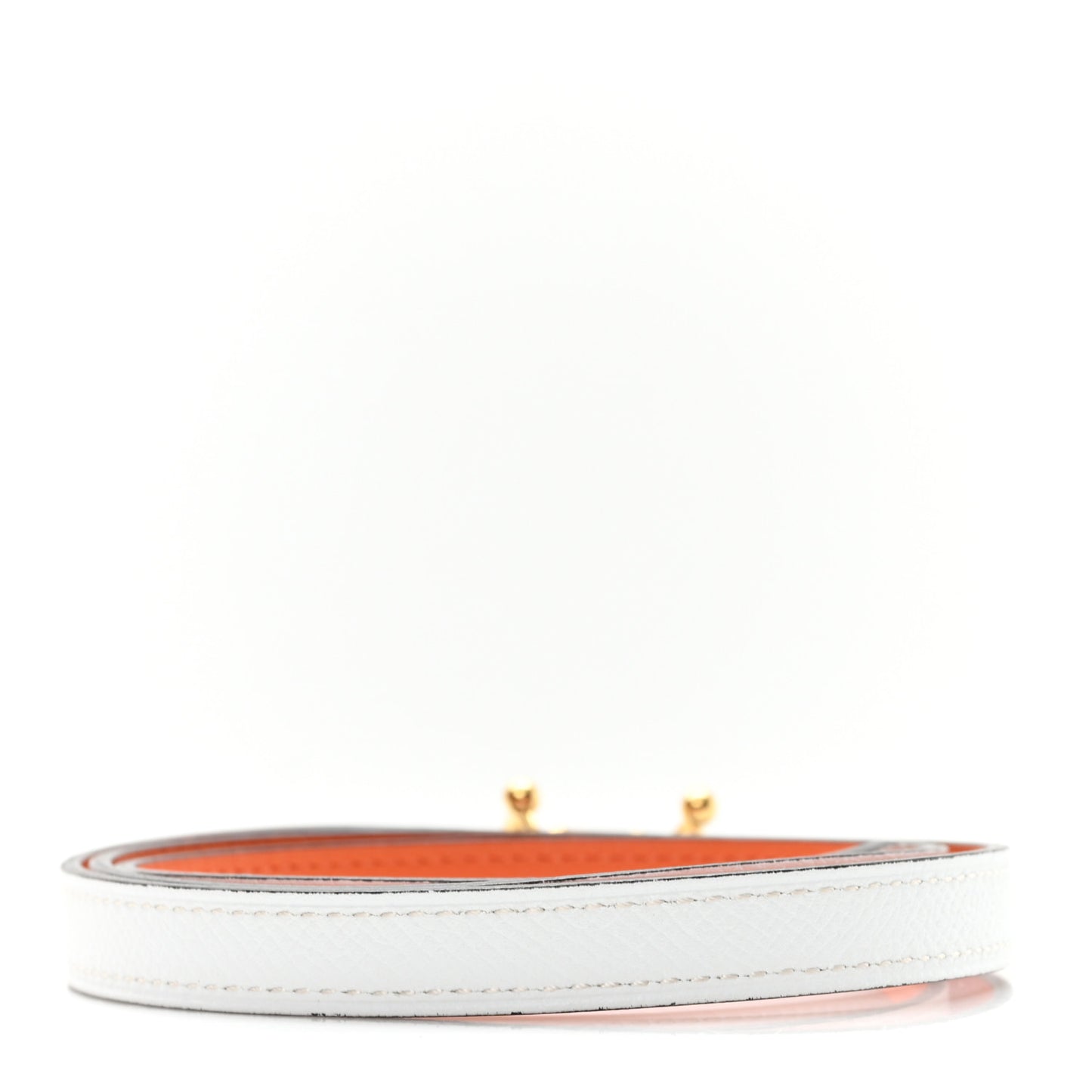 Epsom Swift 13mm Mors H Belt 75 30 White Orange