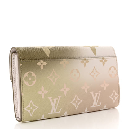 Louis Vuitton LOUIS VUITTON Monogram Giant Spring In The City Sarah Wallet NM Sunset Kaki 3 of 6