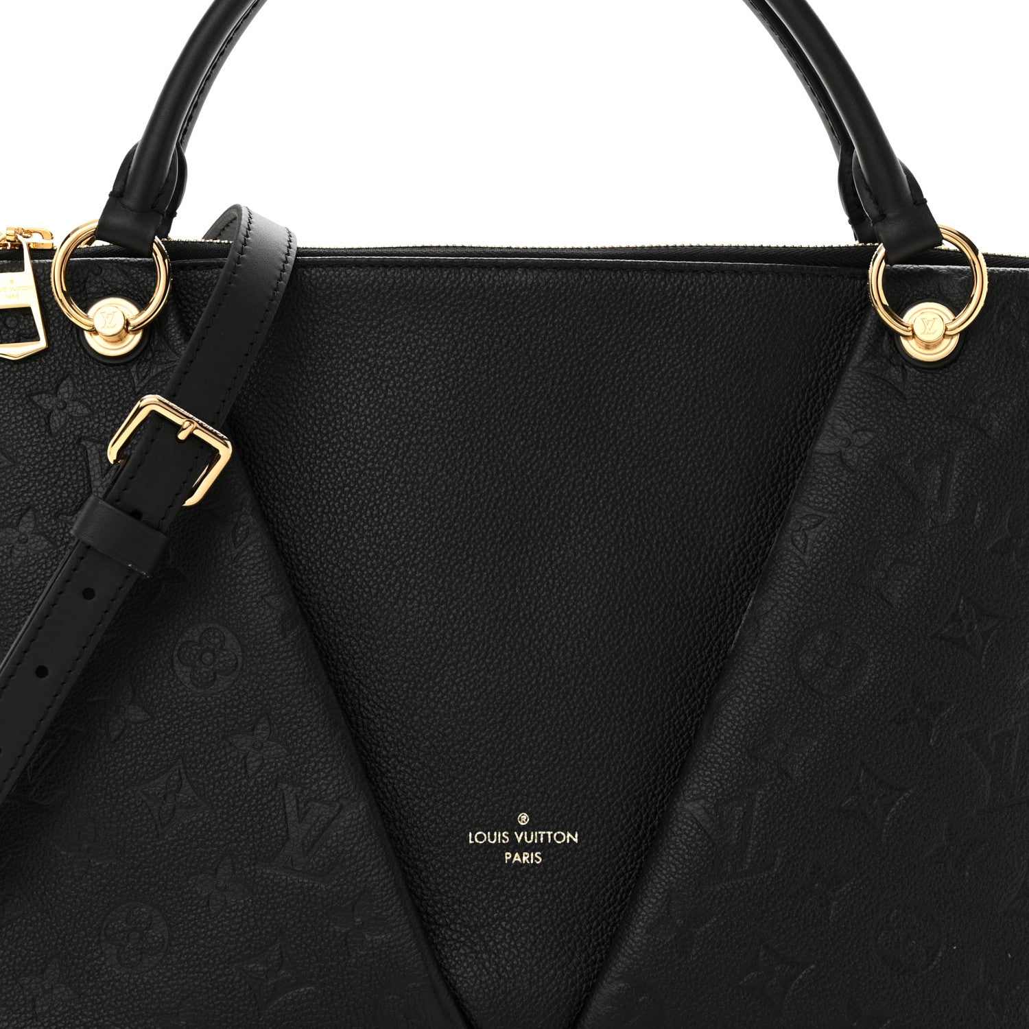 Louis Vuitton Empreinte V Tote MM Black 7 of 12