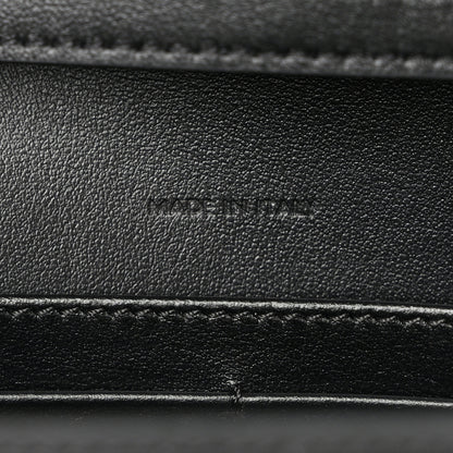 Celine Shiny Calfskin Triomphe Margo Wallet on Chain Black 6 of 10