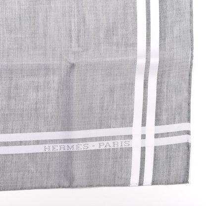 Hermes Cotton Handkerchief Anthracite 2 of 3