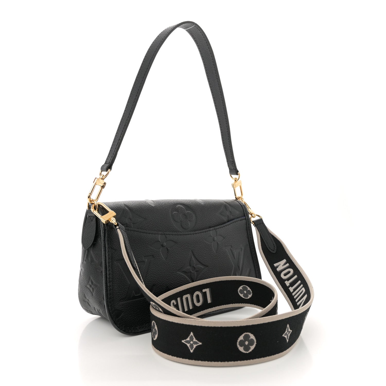 Louis Vuitton Empreinte Monogram Giant Diane Black 3 of 10