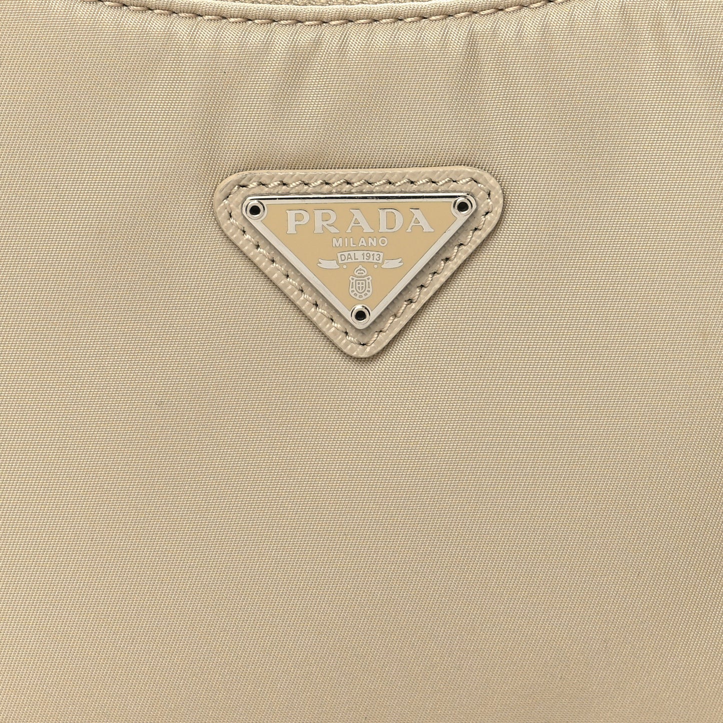 Re-Nylon Saffiano Mini Re-Edition 2000 Bag Deserto