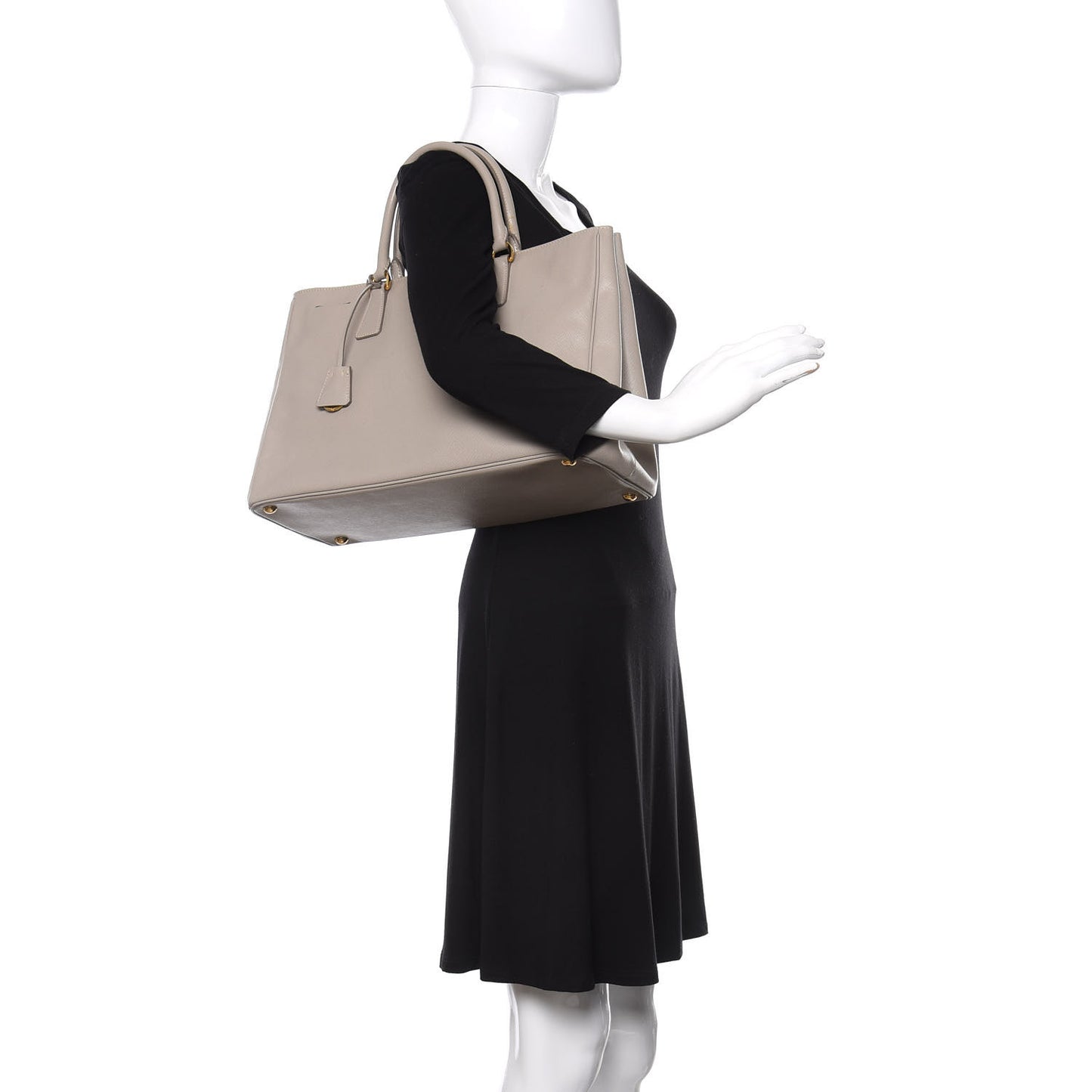 Saffiano Lux Large Tote Pomice