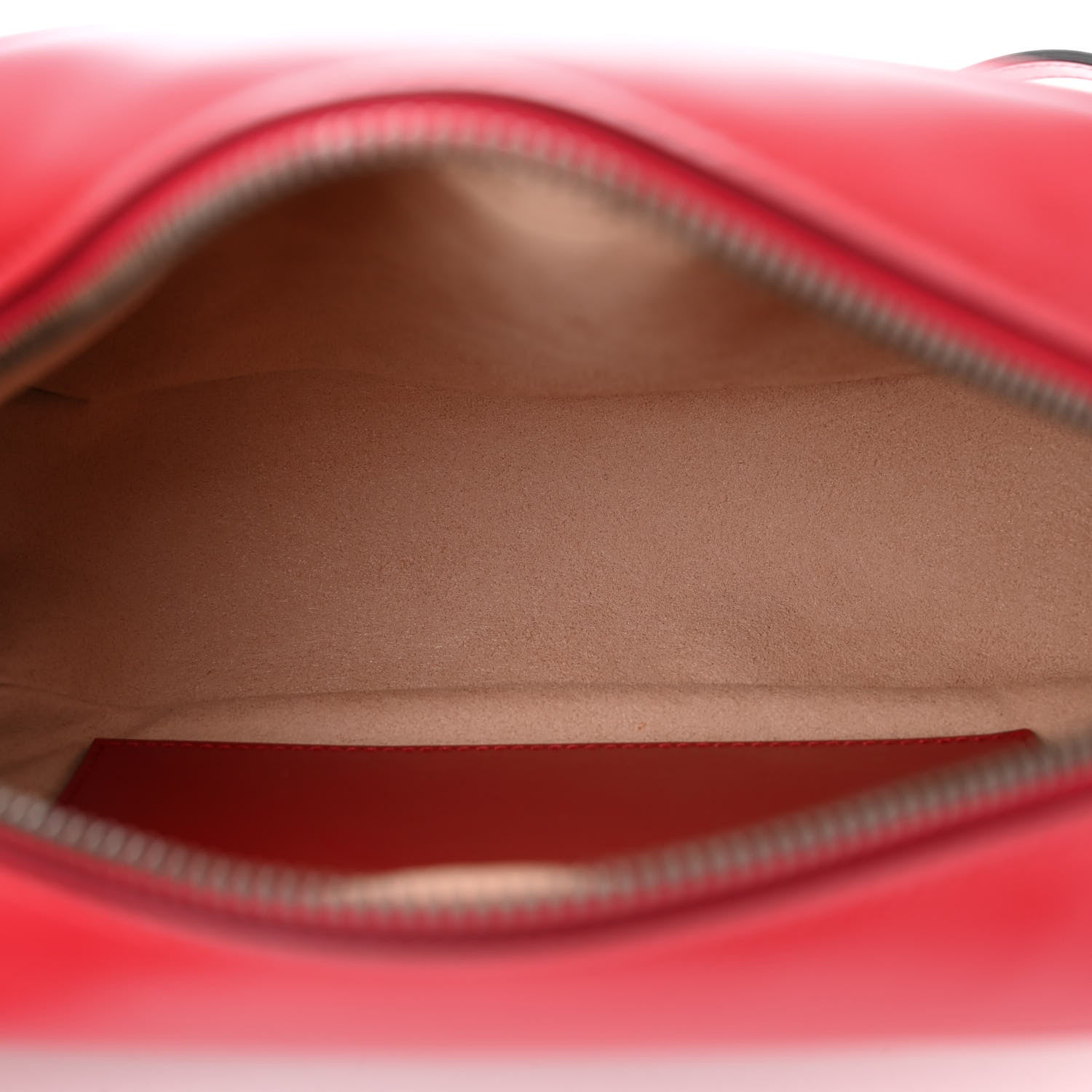 Gucci Calfskin Matelasse Small GG Marmont Chain Shoulder Bag Hibiscus Red 5 of 10