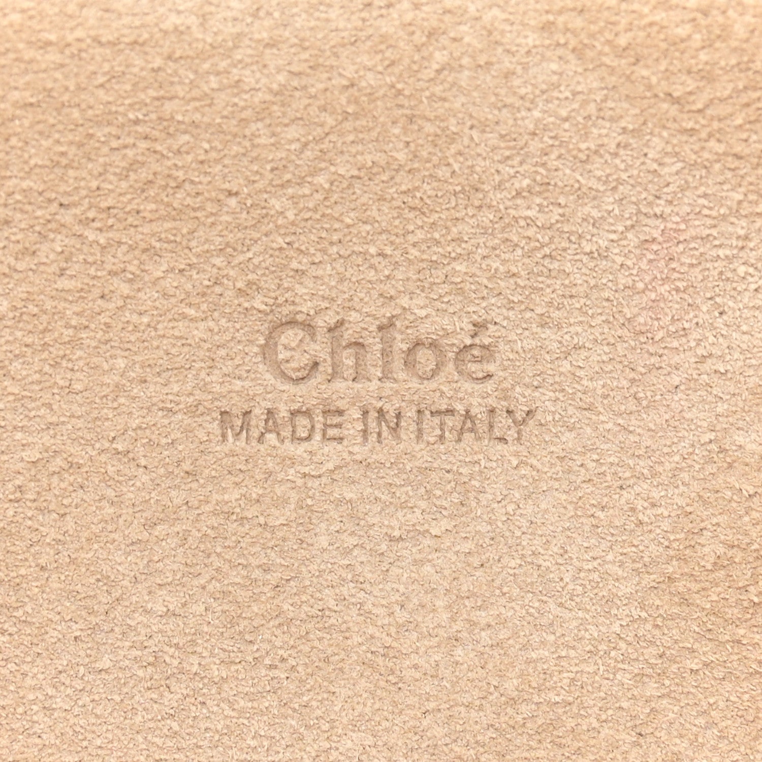 Chloe Snakeskin Suede Medium Faye Shoulder Bag Desert Beige 6 of 13