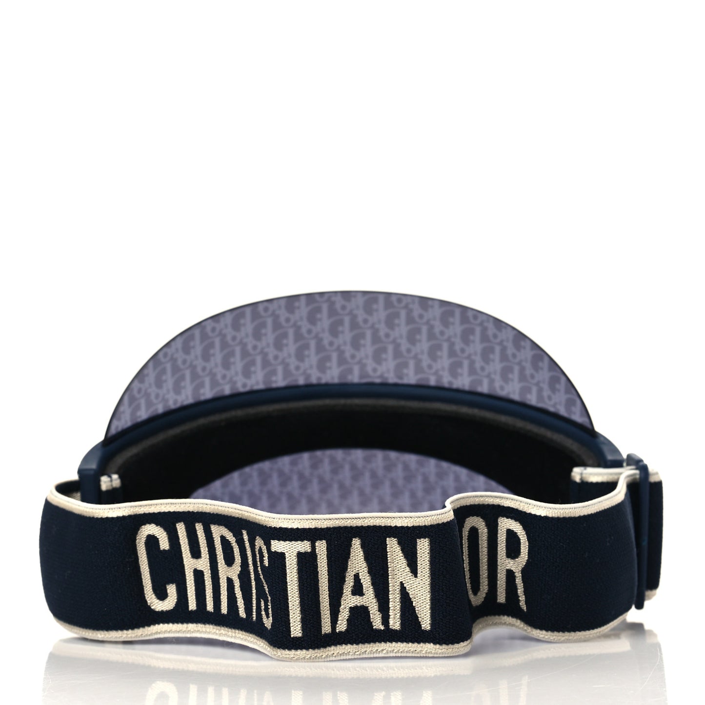 Oblique DiorClub V1U Sun Visor Blue