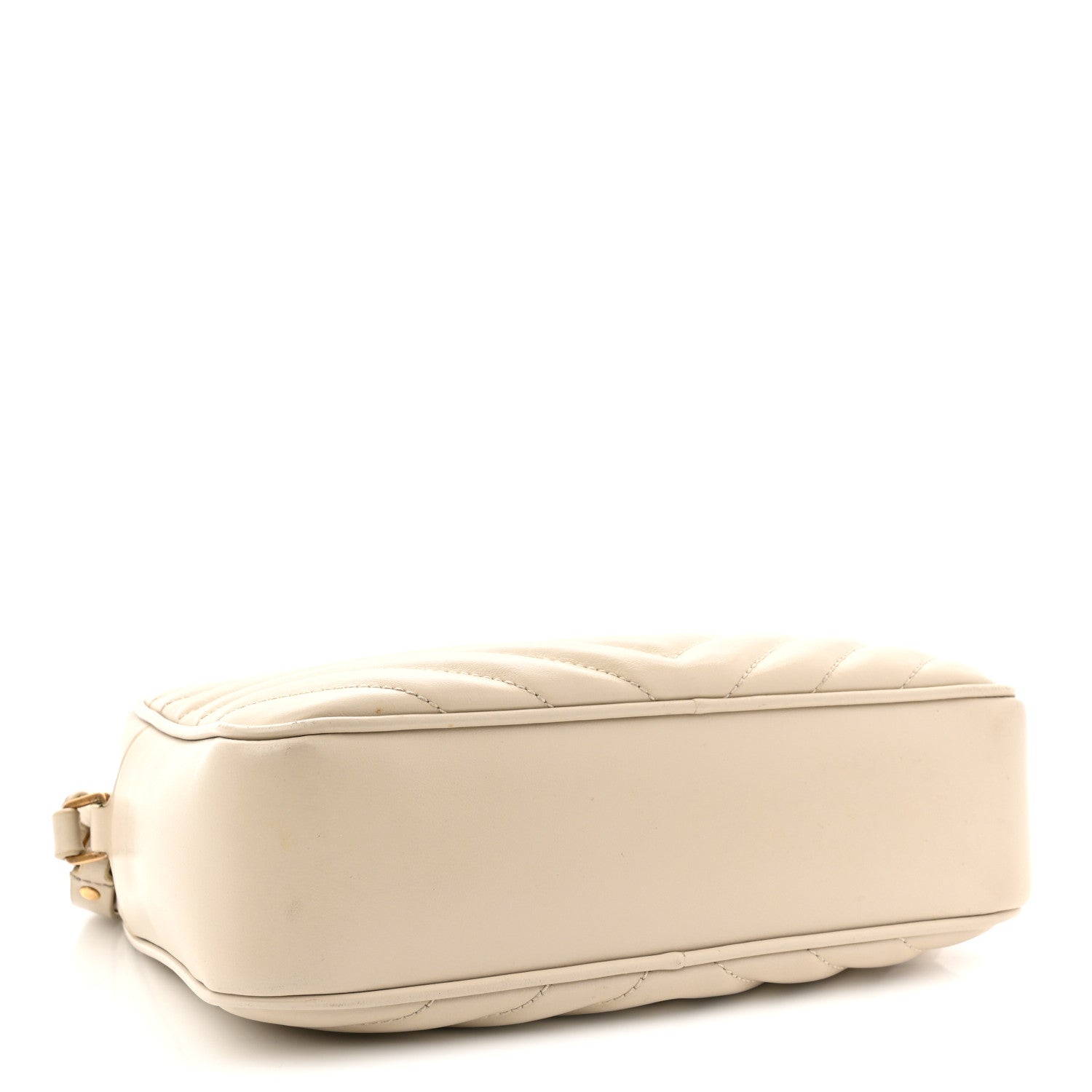 Saint Laurent Calfskin Matelasse Monogram Lou Camera Bag Crema Soft 4 of 14