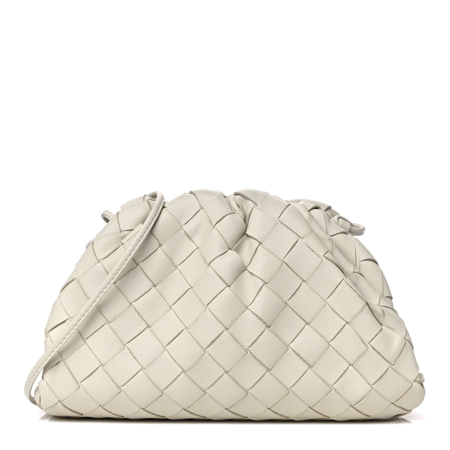 Nappa Intrecciato The Mini Pouch Chalk