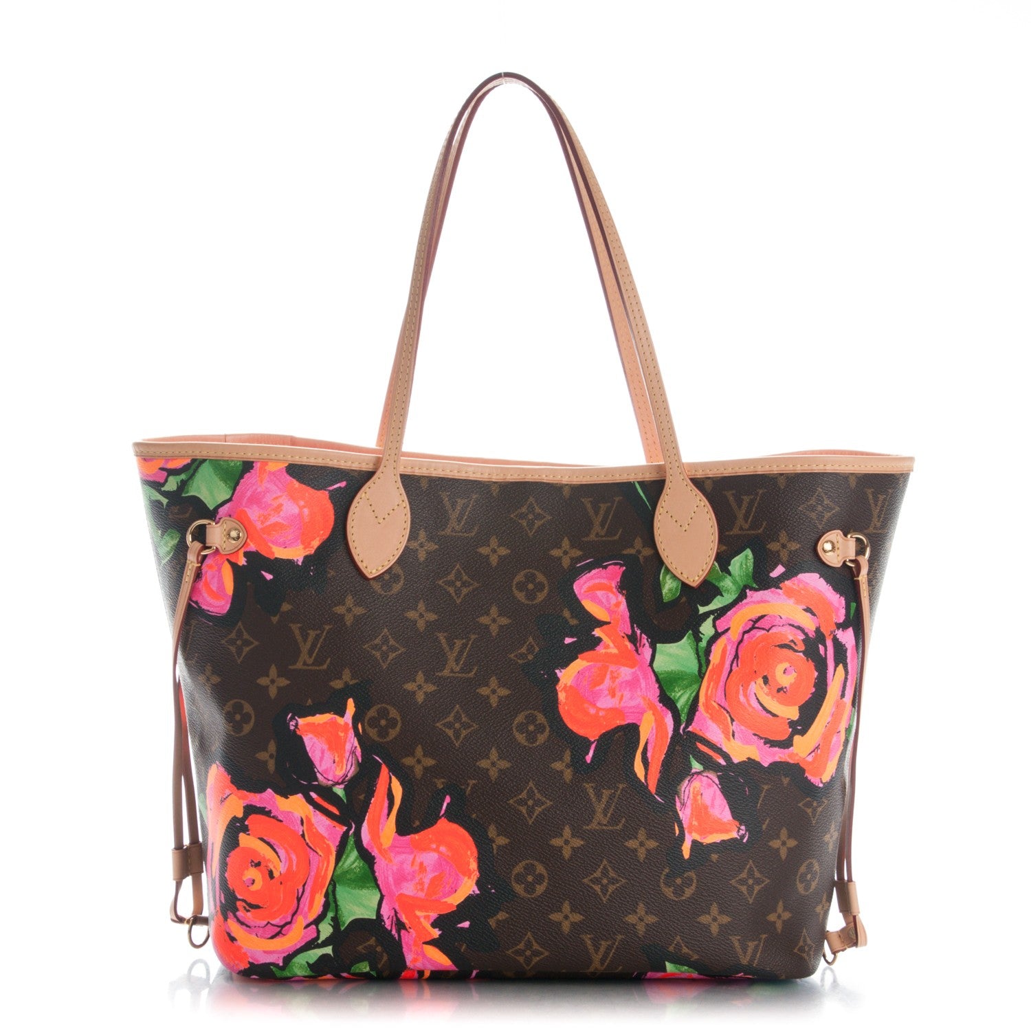 Louis Vuitton Monogram Roses Neverfull MM 1 of 7
