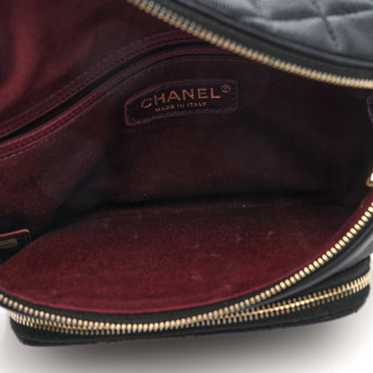 Chanel Caviar Quilted Business Affinity Waist Belt Bag Black 5 of 10